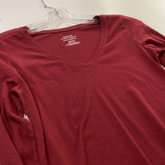 Banana Republic Longsleeve timeless tee T-shirt Size XXS - Picture 6 of 8